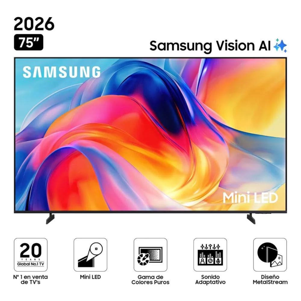 Televisor Smart TV Samsung 75'' MiniLED UHD 4K Tizen UN75M70HAGXPE 2026