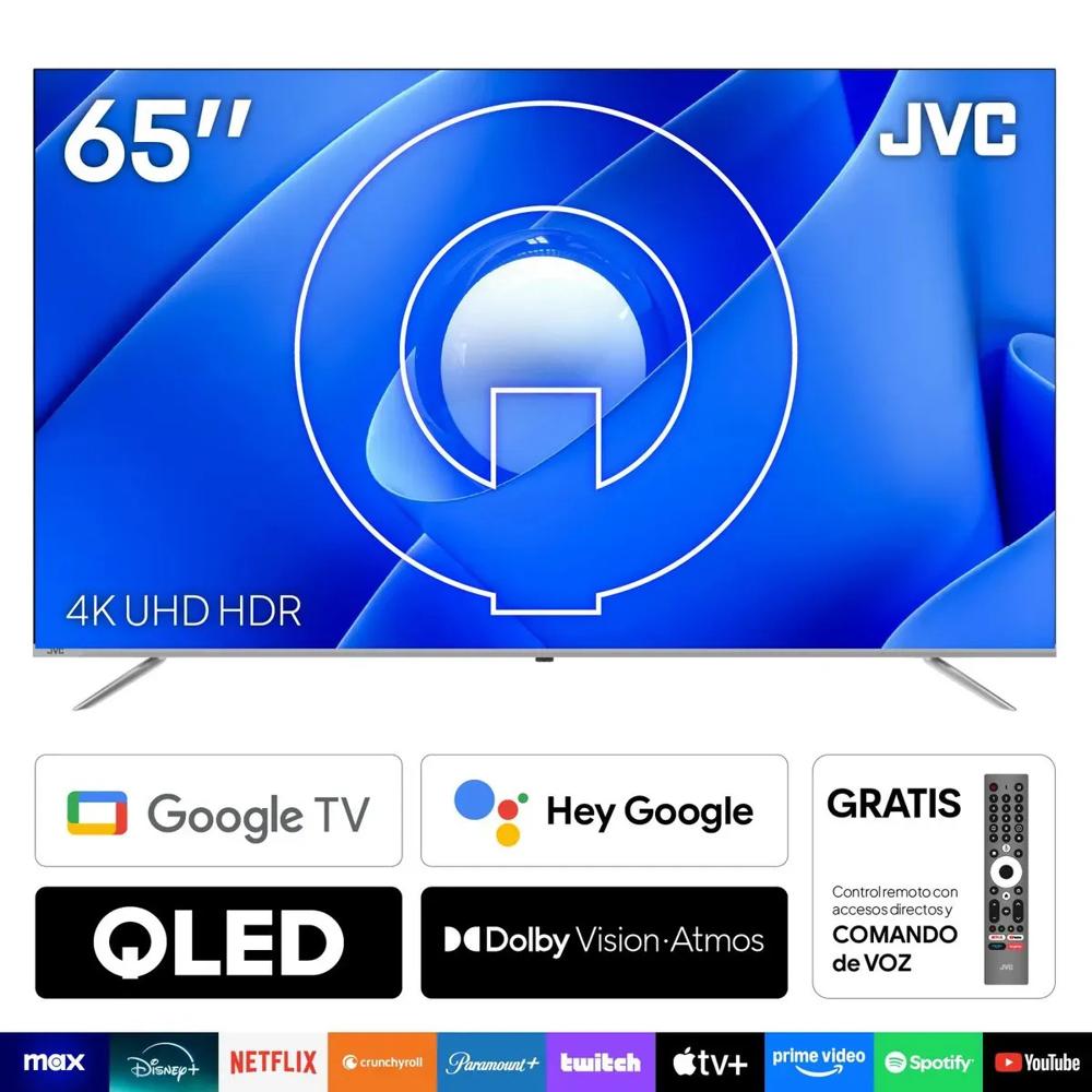 Televisor Jvc 65 Qled 4k Google Tv