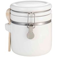 Canister DECO HOME Cerámica 750ml conCuchara