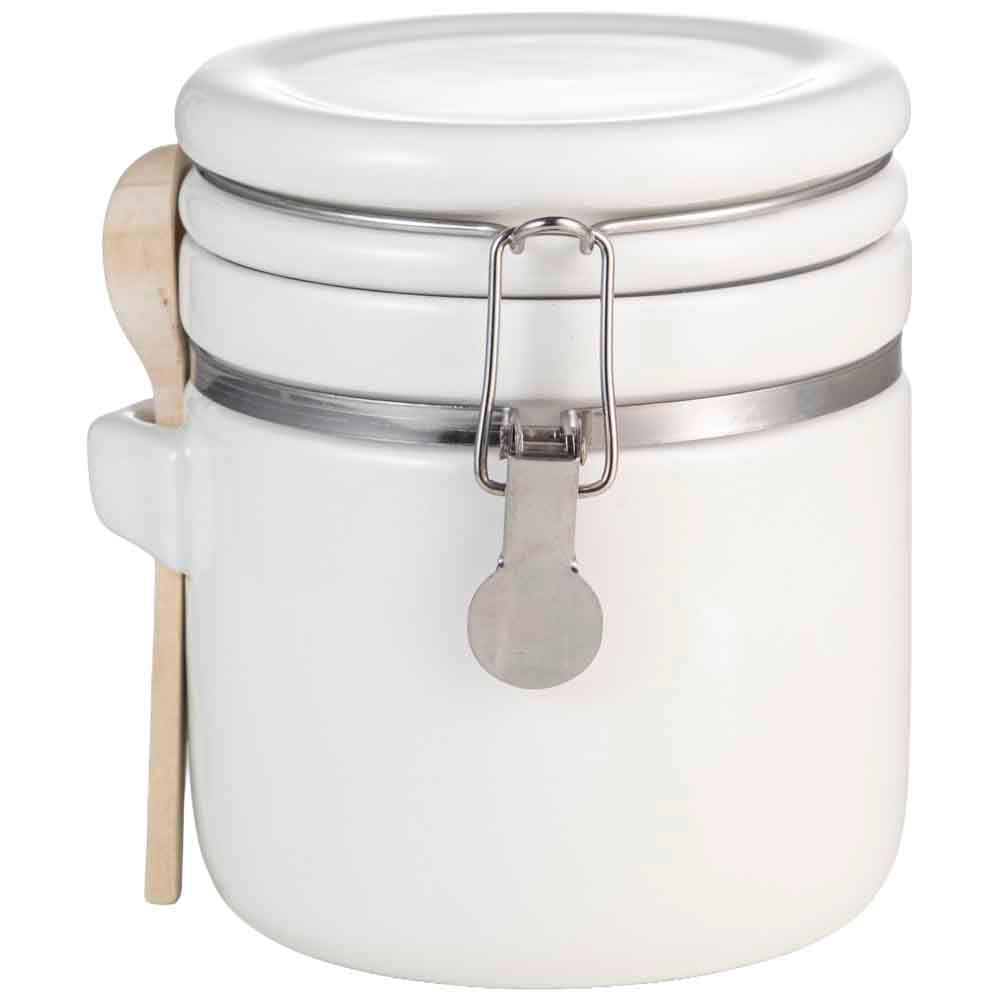 Canister DECO HOME Cerámica 750ml conCuchara