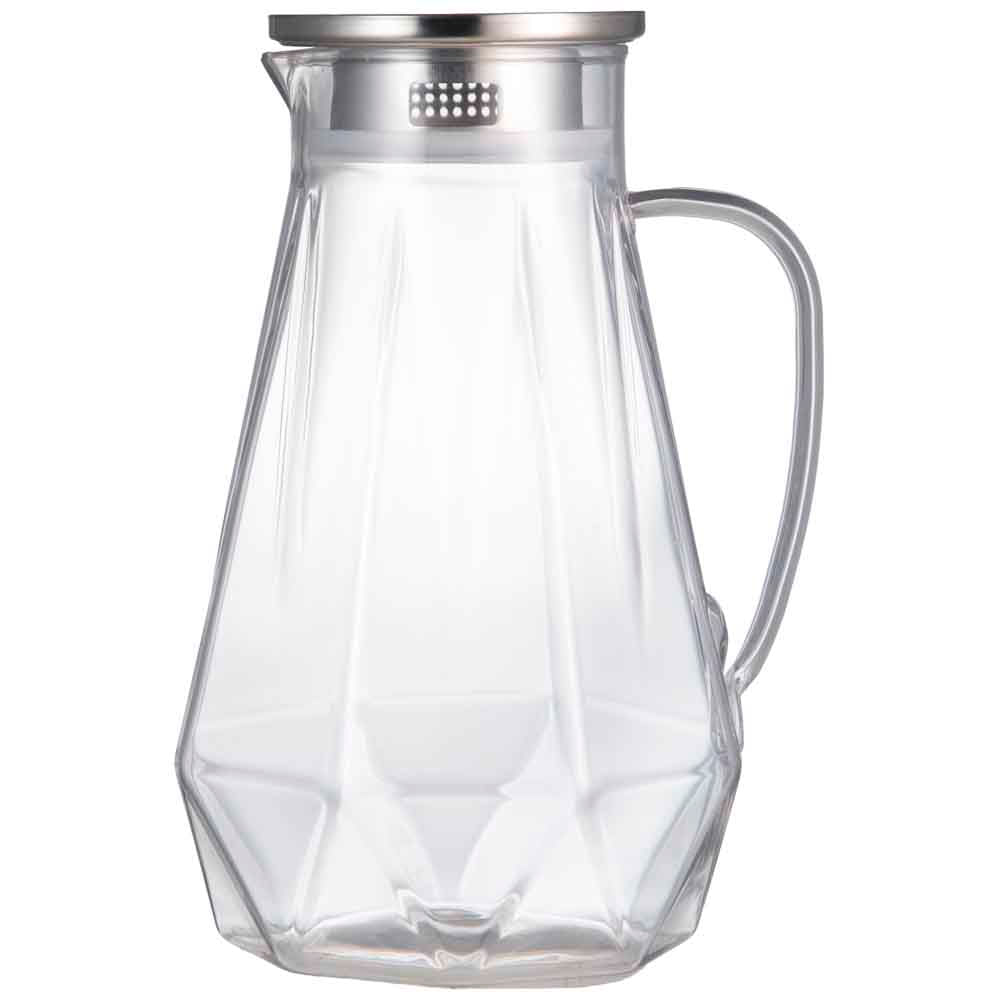 Jarra DECO HOME Plástica 1.8L Tapa Acero