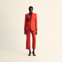 Casaca Mujer Sfera Traje Rojo