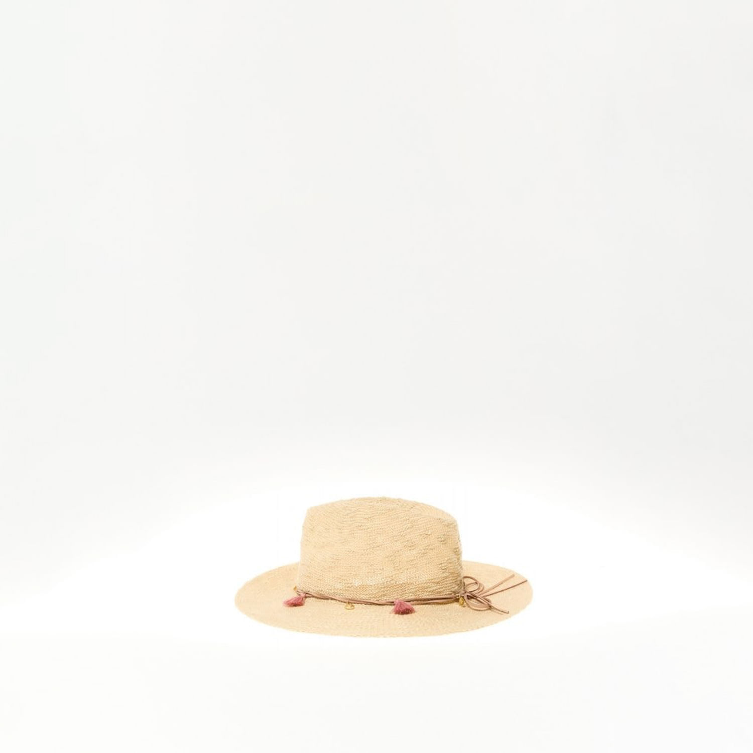 Gorro Mujer Sfera Papel Ala Ancha Mx Off Beige 56