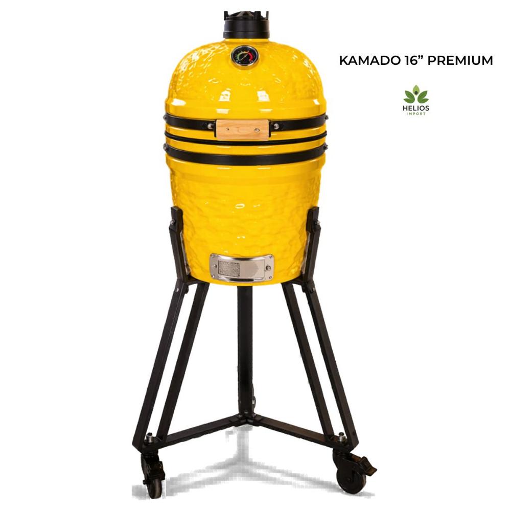 Kamado Diamond 16? Parrilla Premium en color Amarillo