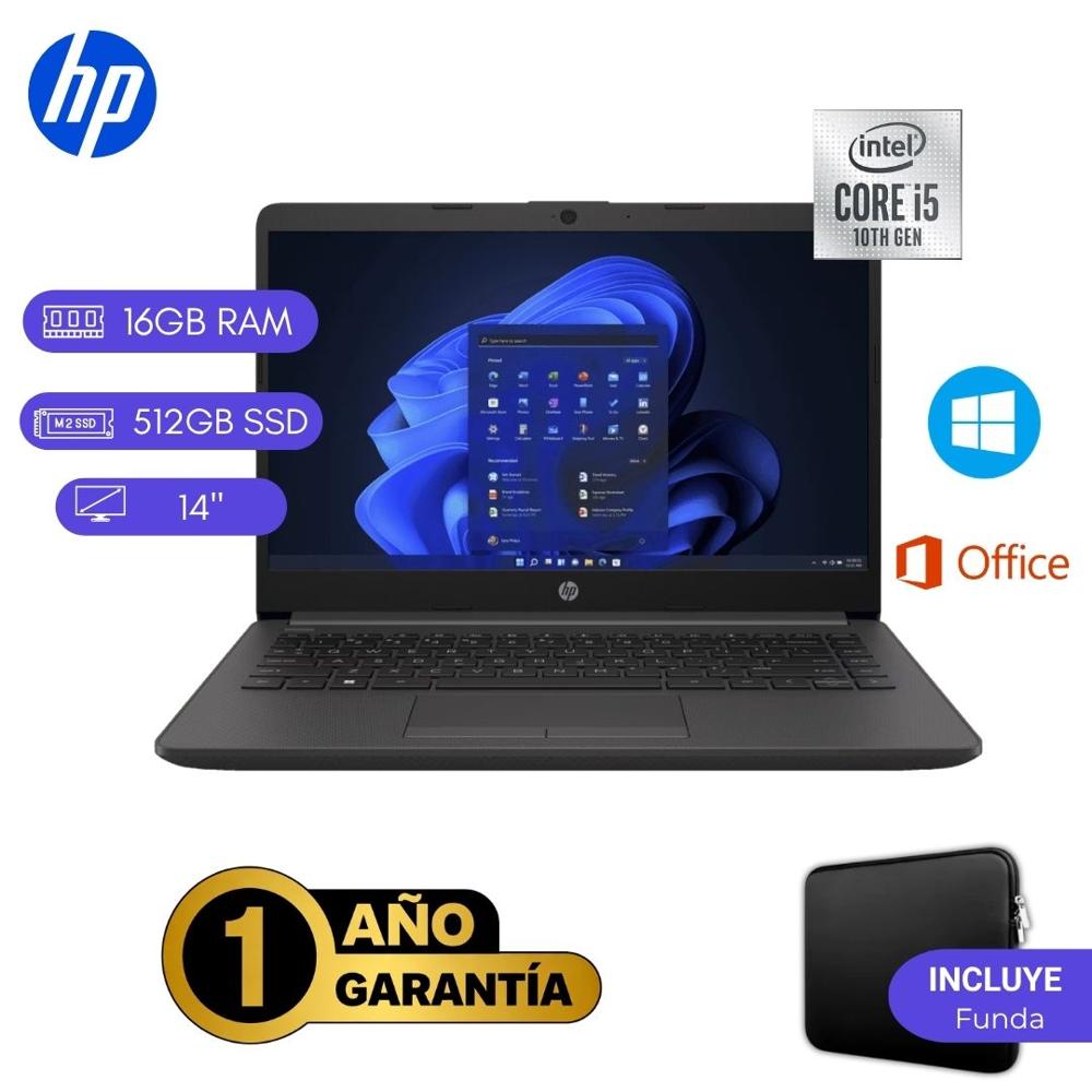 Laptop semi nueva HP 240 G8 Core i5 10ma 16GB RAM 512GB SSD