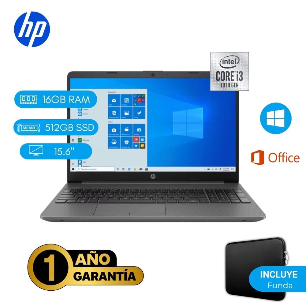 Laptop semi nueva HP 15-dw1085la Core i3 10ma 16GB RAM 512GB SSD