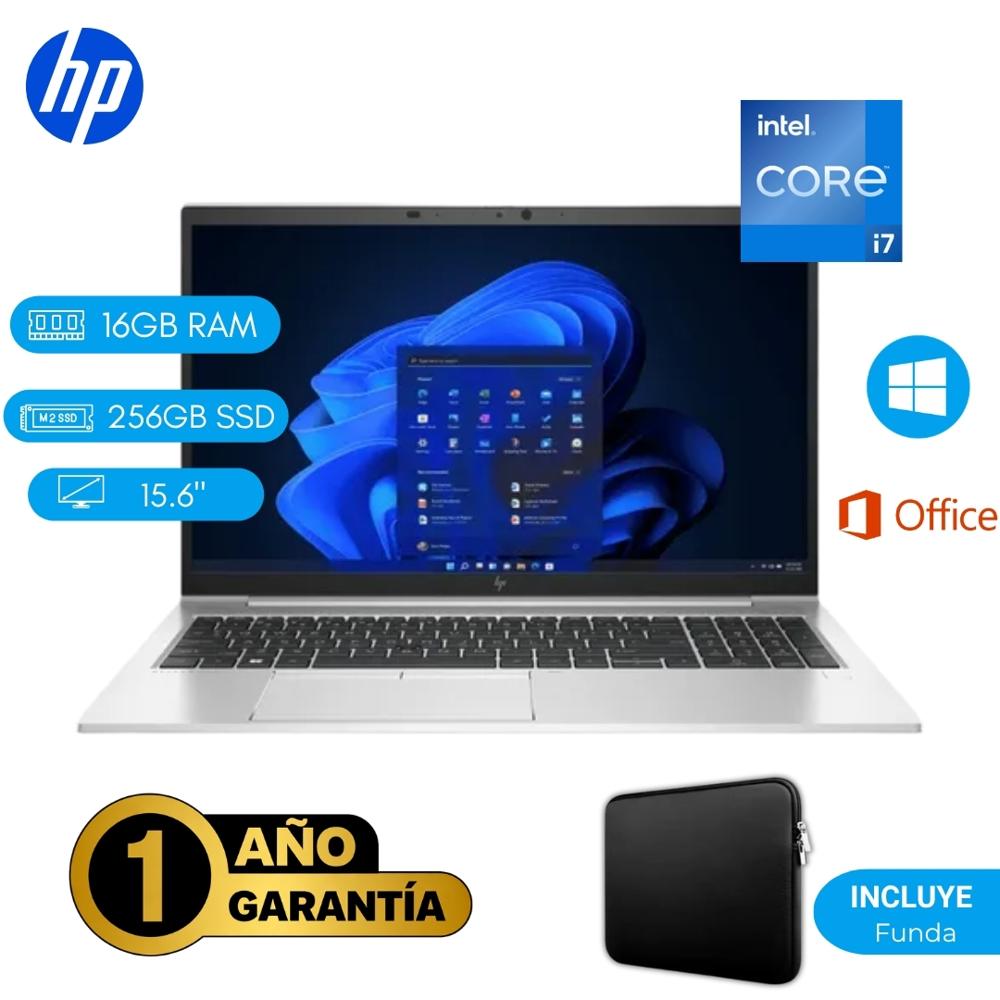 Reacondicionado Laptop HP EliteBook 850 G8 Core i7 11va 16GB RAM 256GB M.2 SSD