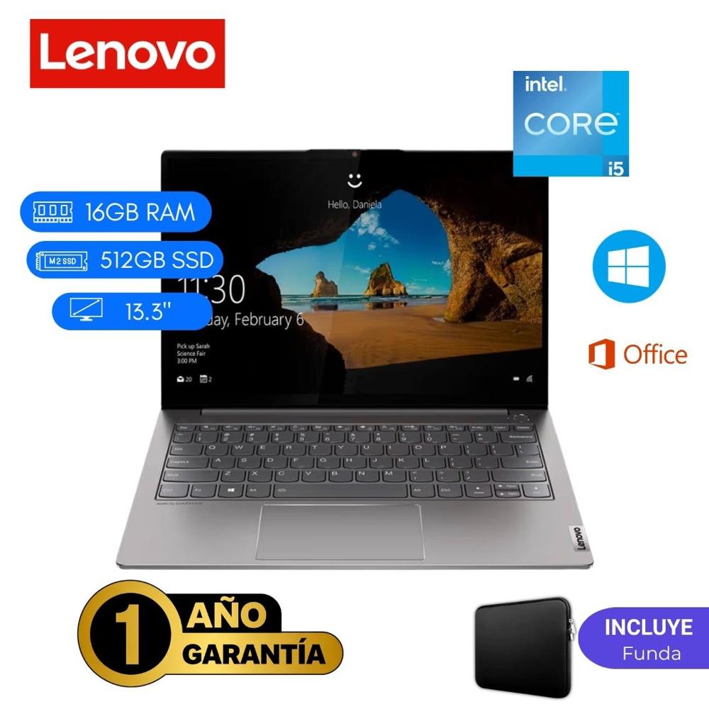 Reacondicionado Laptop Lenovo ThinkBook 13 G2 Core i5 11va 16GB RAM 512GB SSD