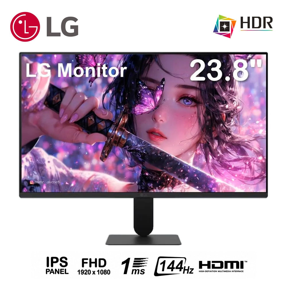 Monitor LG  24L   23.8  FHD  IPS  120HZ