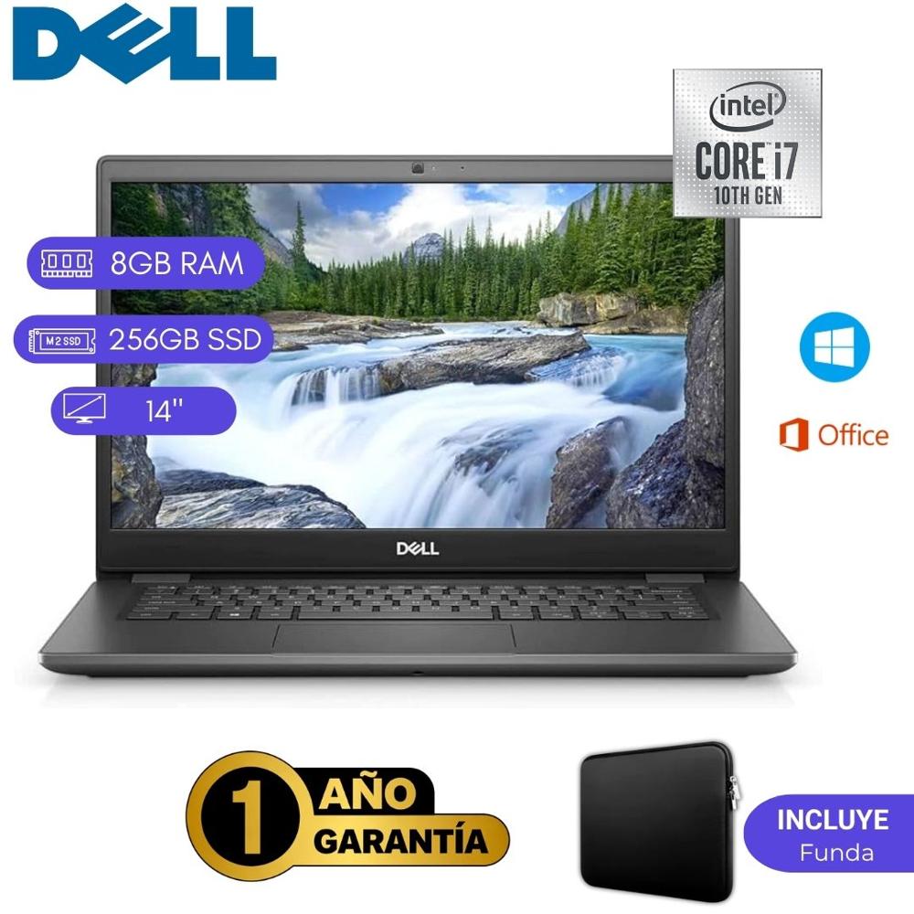 Reacondicionado Laptop Dell Latitude 3410 Core i7 10ma 8GB RAM 256GB SSD