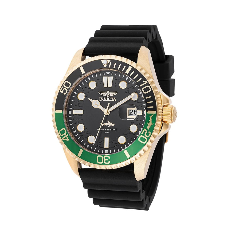 Reloj Invicta Pro Diver Shark para hombre - 43 mm. Negro - 47168