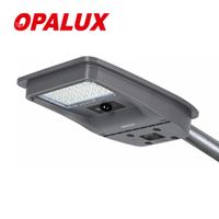 Luminaria Solar Opalux 50w Alumbrado Público Exterior con Control Remoto