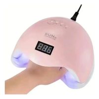 LÁMPARA DE UÑAS UV LED 48W ROSADO