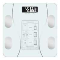 BALANZA DIGITAL BLUETOOTH 180KG INTELIGENTE BLANC