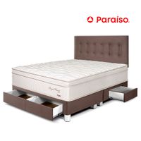 Dormitorio Royal Prince con Cajones Queen Chocolate