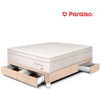Cama Royal Prince Cajones 2 Plazas Champagne