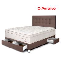 Dormitorio Royal Prince con Cajones 2 Plazas Chocolate