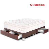 Cama Royal Cloud Cajones Queen Chocolate