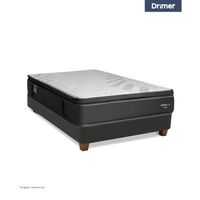 Cama Américano Futurepedic 1.5 Plazas + Almohada + Protector