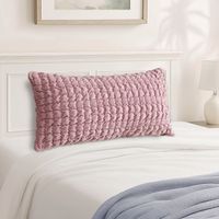 Cojin Velvet Bee 30 Cm X 70 Cm Palo Rosa