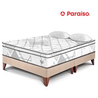 Cama Europea Pocket Advance King Champagne