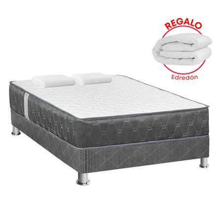 Cama Americana Acqua 2 Plazas + Edredón