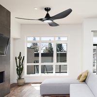 Ventilador De Techo Eglo Portsea Negro