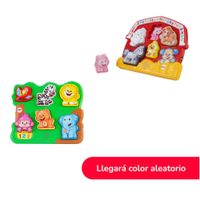 Rompecabezas Fisher Price De Animalitos Para Bebe Cgn03
