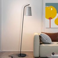 Lámpara De Pie Eglo Alsager 1X4W Gris