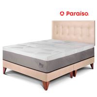 Dormitorio Europeo Balanzze Queen  Champagne