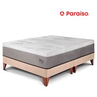 Cama Europea Balanzzee King  Champagne