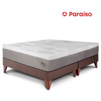 Cama Europea Balanzzee Queen Chocolate