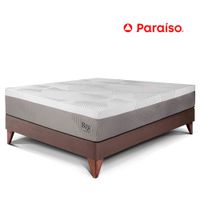 Cama Europea Balanzzee 2 Plazas Chocolate