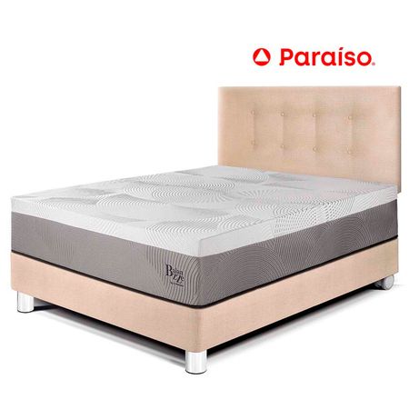 Dormitorio Balanzze 1.5 Plazas  Champagne