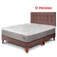 Dormitorio Europeo Balanzze Queen Chocolate
