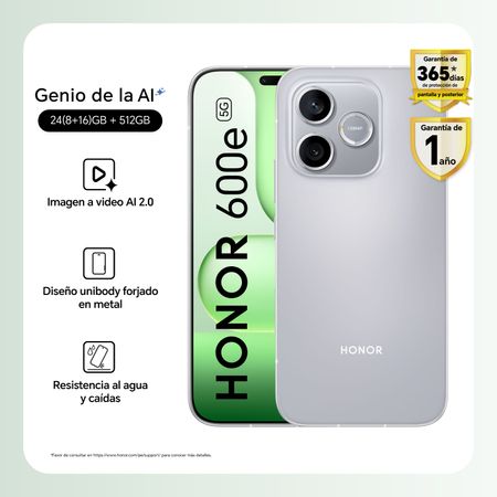 HONOR 600e 8GB+512GB Velvet Grey