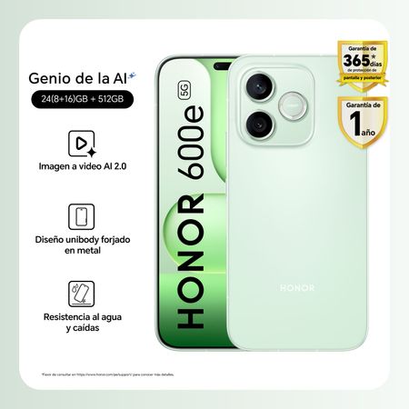 HONOR 600e 8GB+512GB Sprout Green