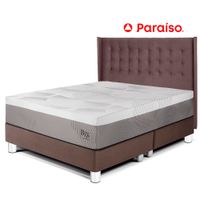 Dormitorio Royal Balanzze + Cabecera Gold King Chocolate