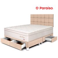 Dormitorio Royal Prince Cajones King Cabecera Blocks Champagne
