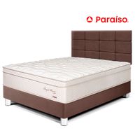 Dormitorio Royal Prince 2.Plazas con Cabecera Blocks Chocolate