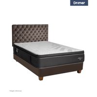 Dormitorio Americano Marron Futurepedic 1.5 Plazas