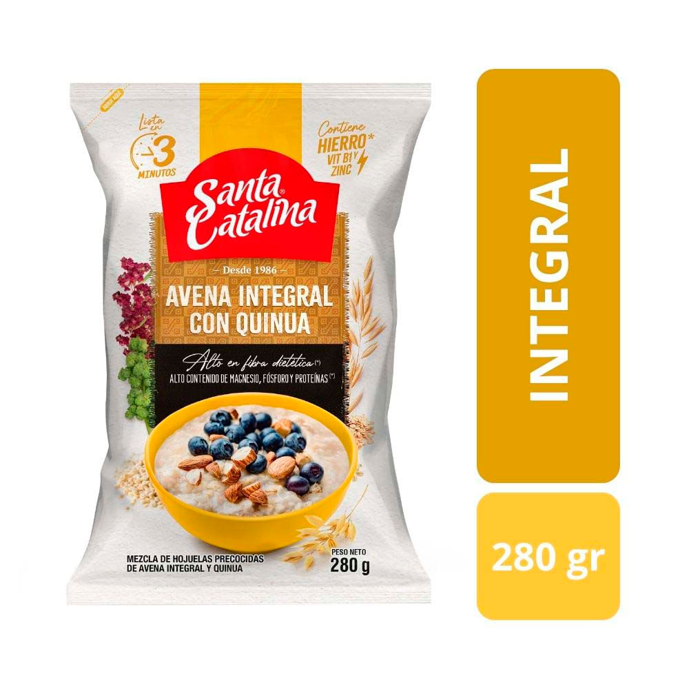 Avena SANTA CATALINA con Quinua Bolsa 280g