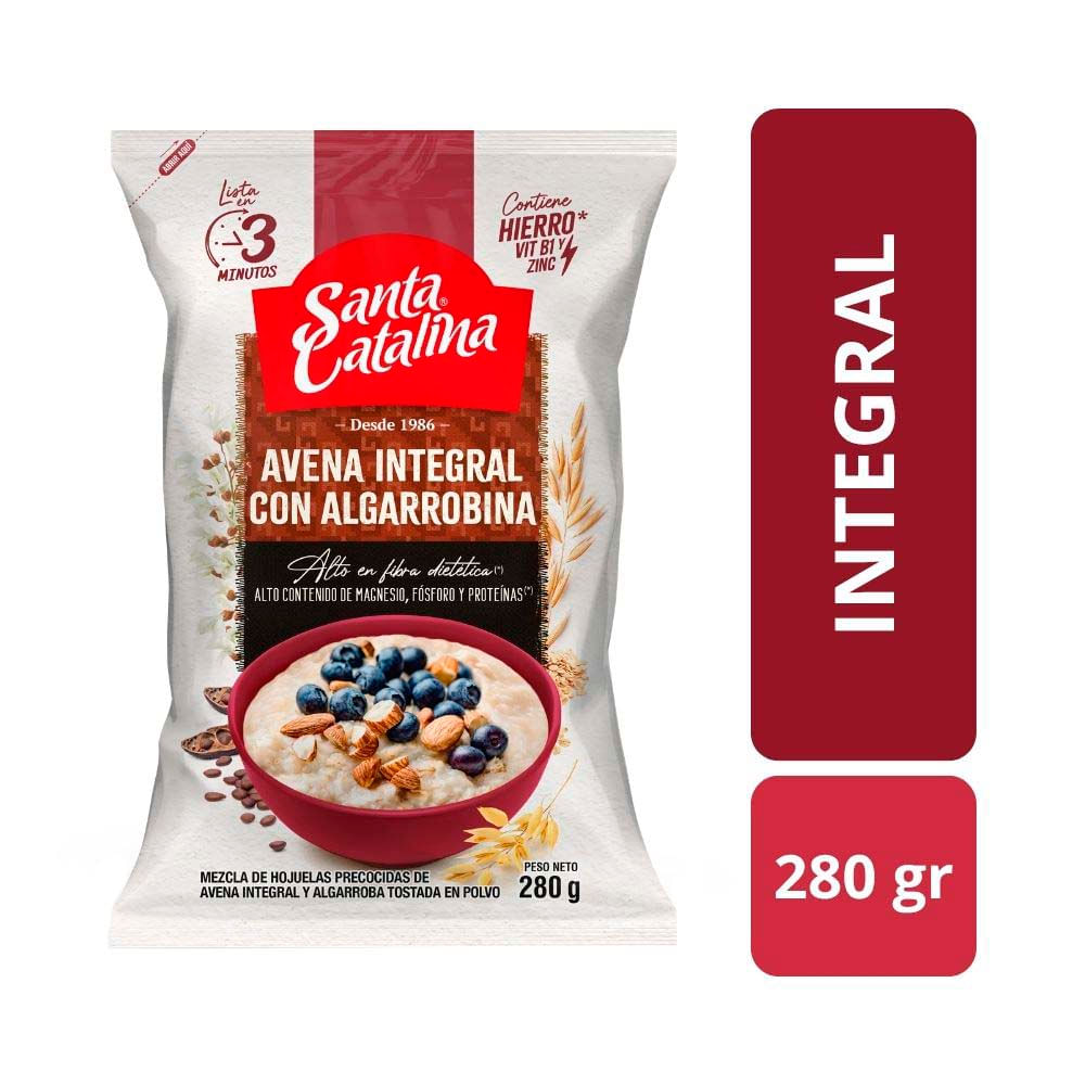 Avena SANTA CATALINA Algarrobina Bolsa 280g