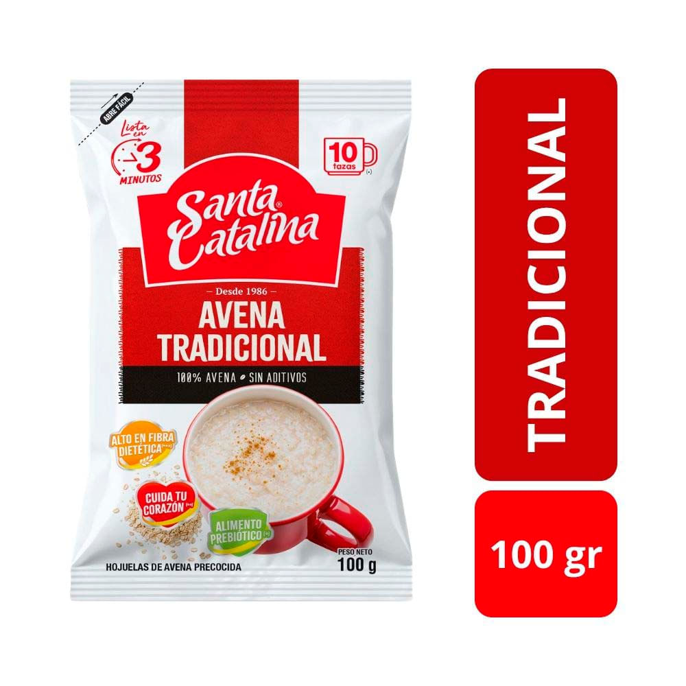 Avena SANTA CATALINA Bolsa 100g
