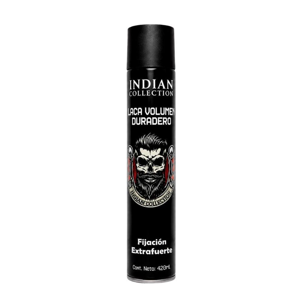 Laca Fijadora Volumen Duradero 420 ml - Indian Collection