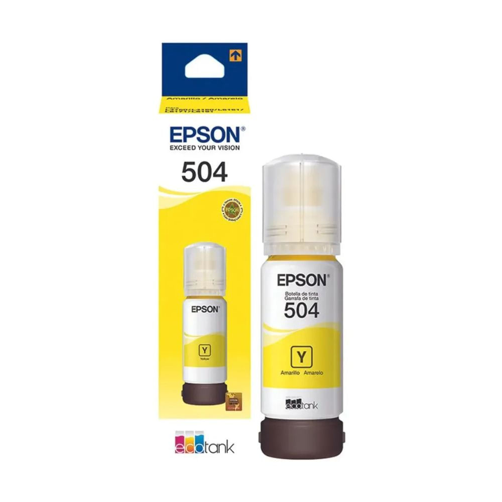Tinta Epson T504 420 Amarillo