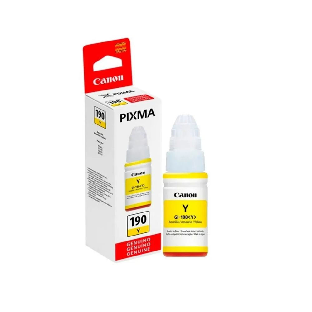 Tinta  Canon GI-190 Amarillo