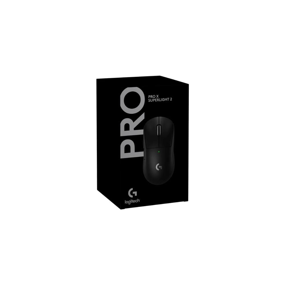 Mouse Inalámbrico Logitech G PRO X SUPERLIGHT 2 SE HERO 2 44K LIGHTFORCE - LIGHTSPEED Negro