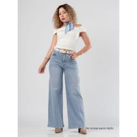 Nanamika Jean Wide leg Comfort Tiro Medio Mujer Luana
