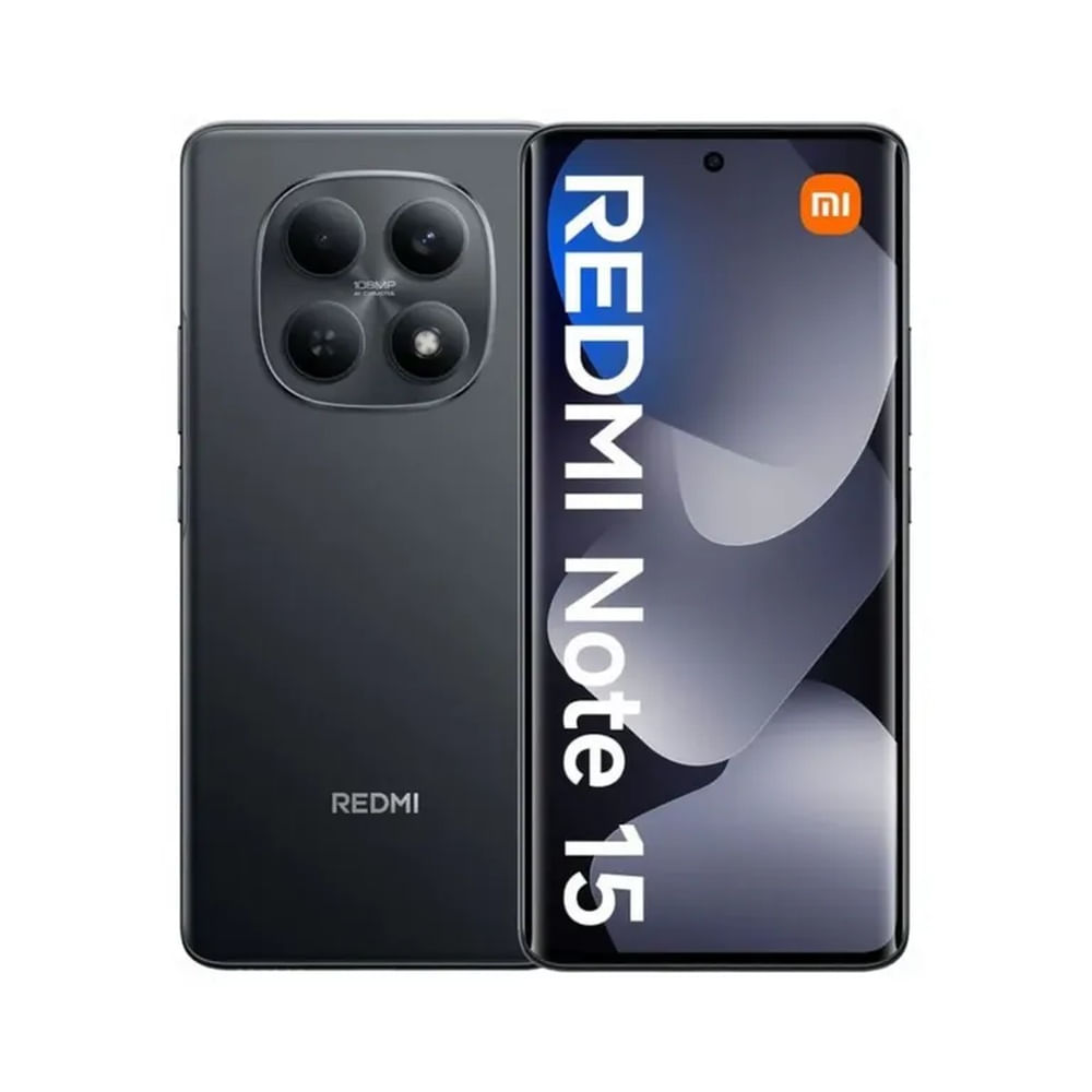 Redmi Note 15 4G, 6GB RAM - 128GB, Color Negro Negro